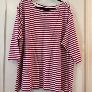NWT: Lane Bryant Striped Top